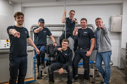 Team von Hausmann Industrie-Pumpen GmbH